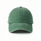 Yeşil Yıkamalı Gabardin Şapka