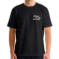 Love is All Around Baskılı Siyah T-shirt
