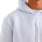 Beyaz Kapüşonlu Sweatshirt