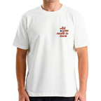 All You Need is Love Baskılı Beyaz T-shirt