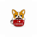Kahve Temalı Rozetler - I Love Coffee