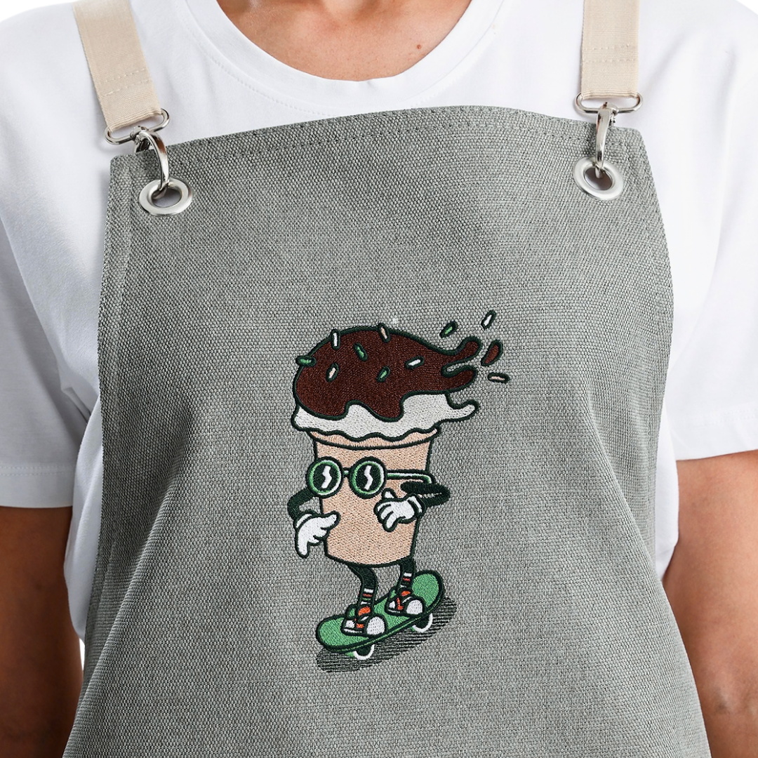 Temalı Önlükler - Dondurma Adaçayı Yeşili