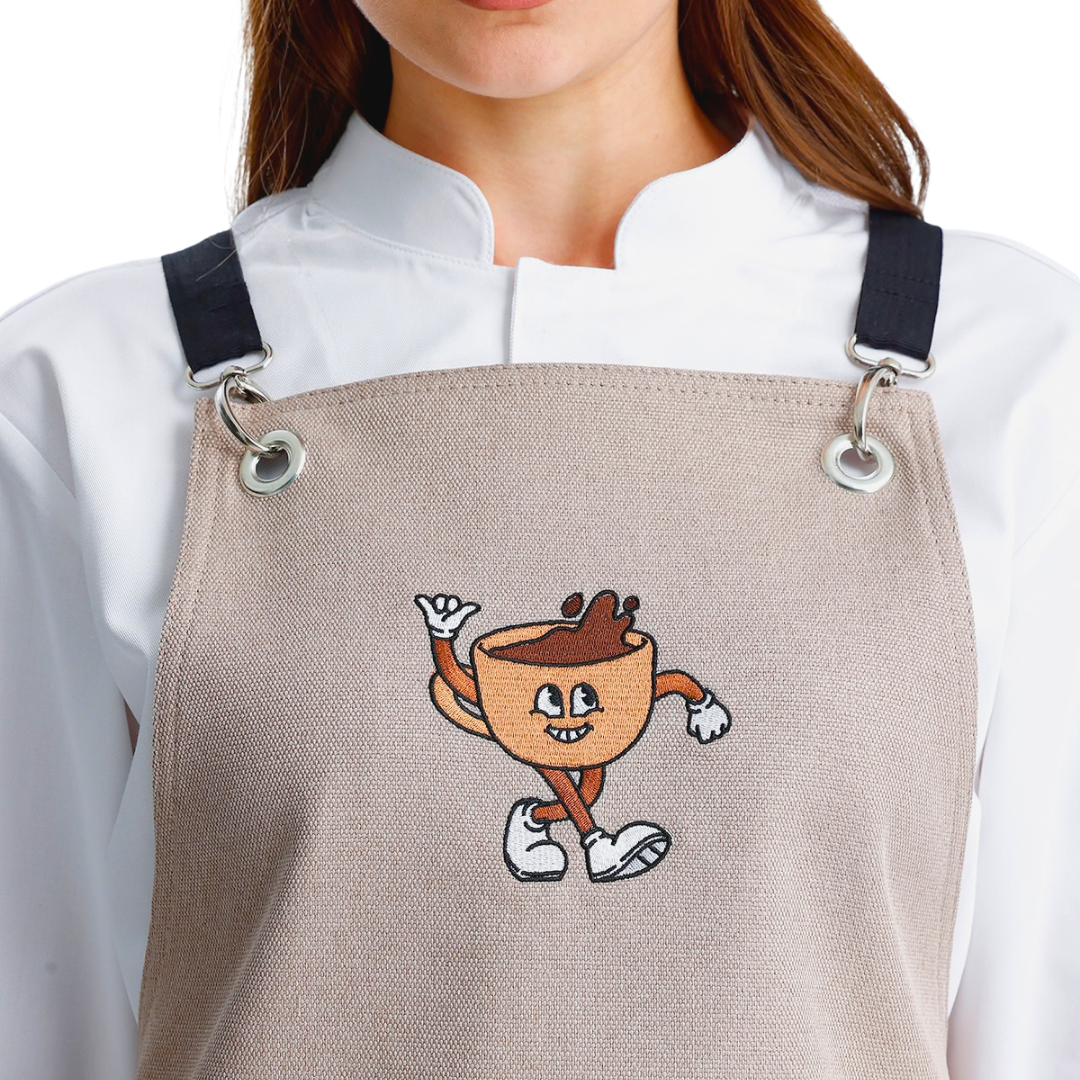 Temalı Önlükler - Life Begins After Coffee Kum Beji