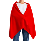 Kırmızı Polar Şal