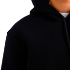 Siyah Kapüşonlu Sweatshirt
