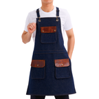 Prag Önlük - Mavi Kot (Denim)