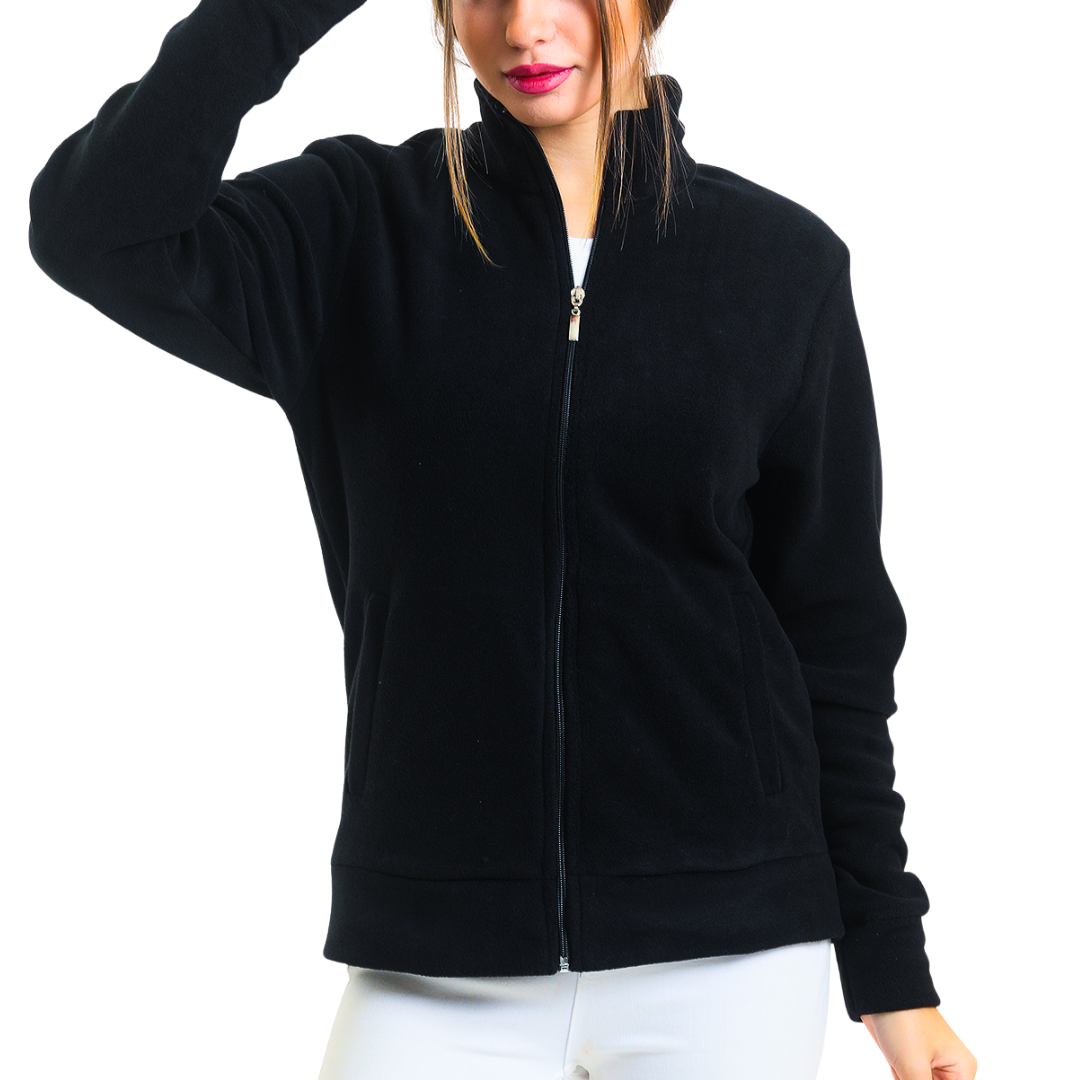 Siyah Polar Sweatshirt