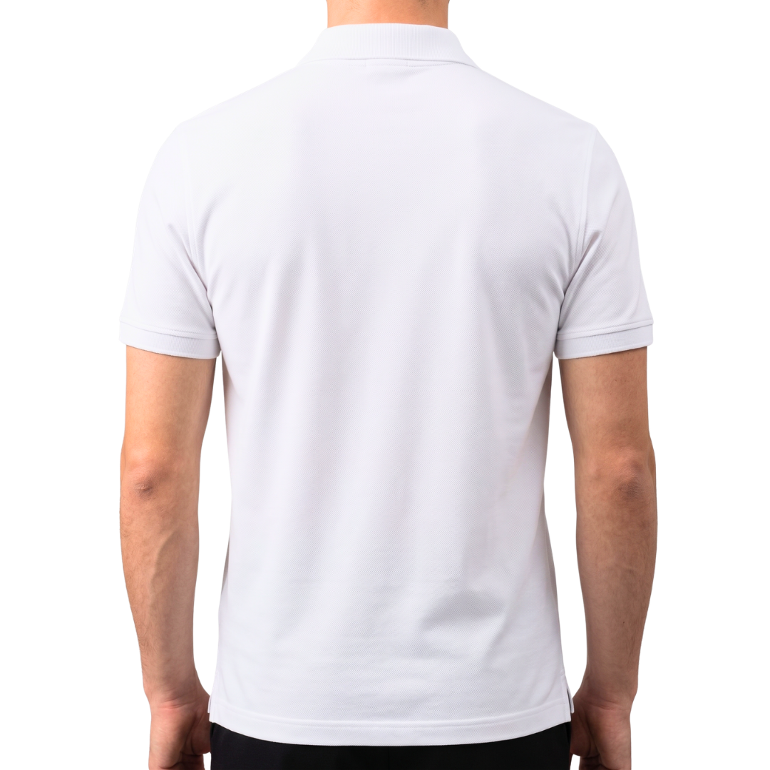 Beyaz Polo Yaka T-shirt