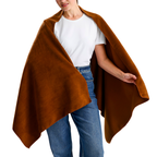 Kahverengi Polar Şal
