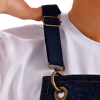 Prag Önlük - Mavi Kot (Denim)