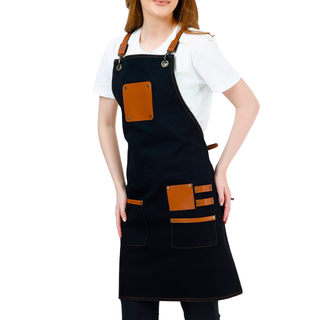 İstanbul Önlük - Siyah Kot (Denim)