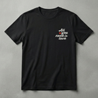 All You Need is Love Baskılı Siyah T-shirt