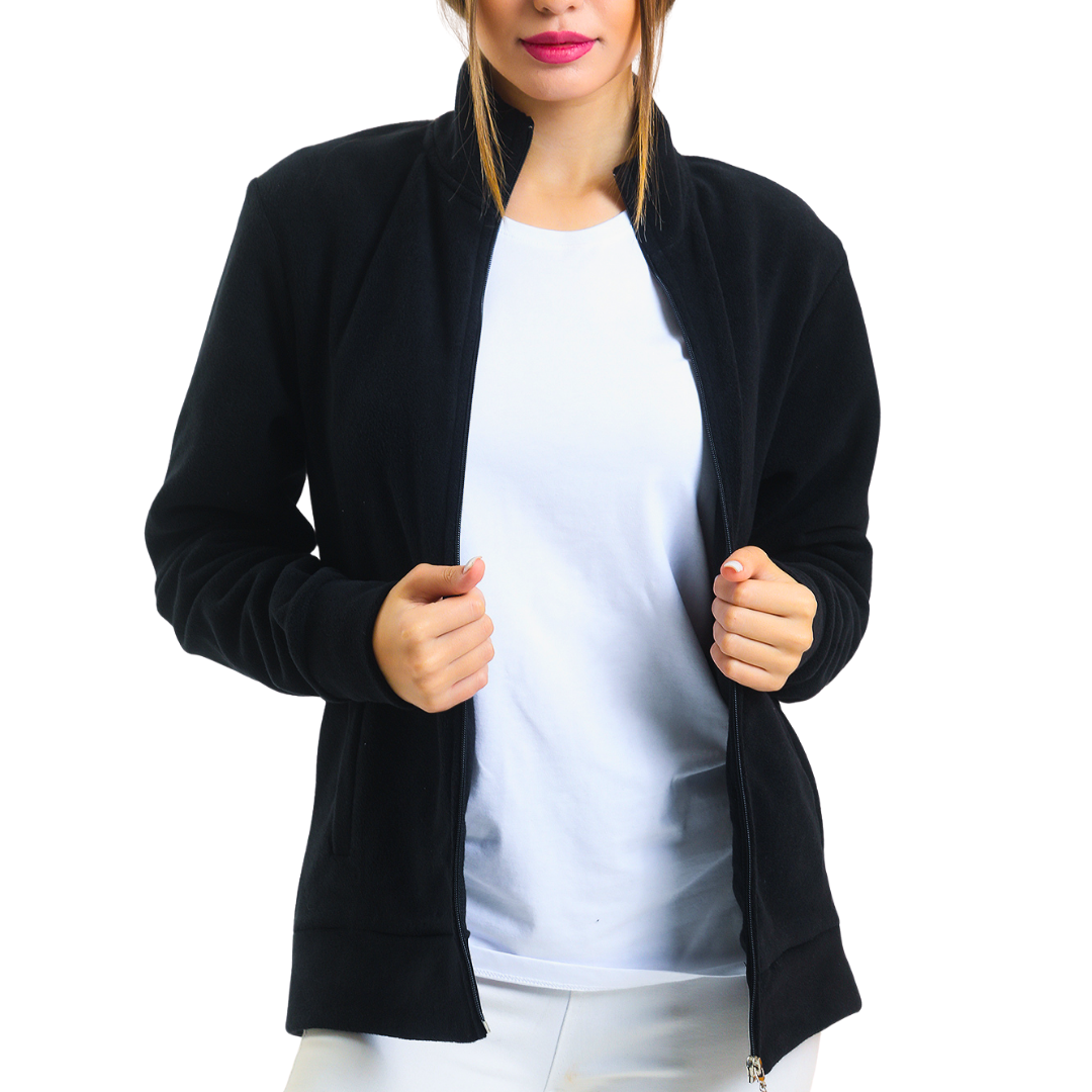 Siyah Polar Sweatshirt