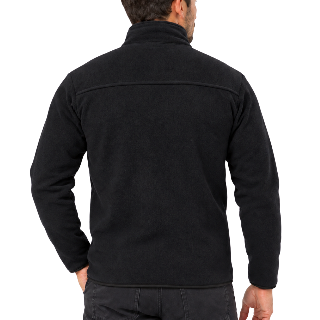 Siyah 3 Cepli Polar Sweatshirt
