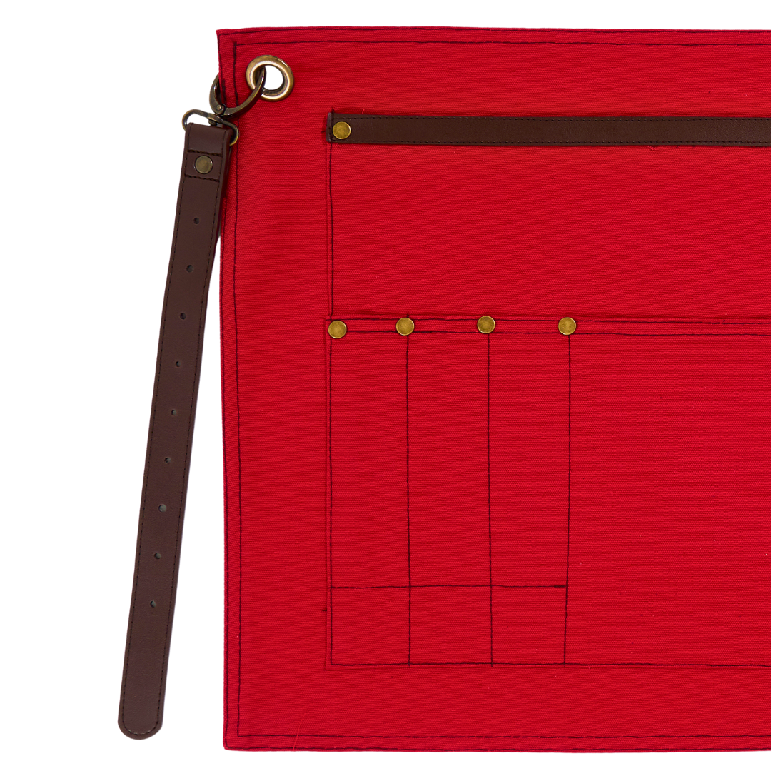 Oslo Önlük - Canlı Kırmızı