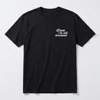 Love is All Around Baskılı Siyah T-shirt