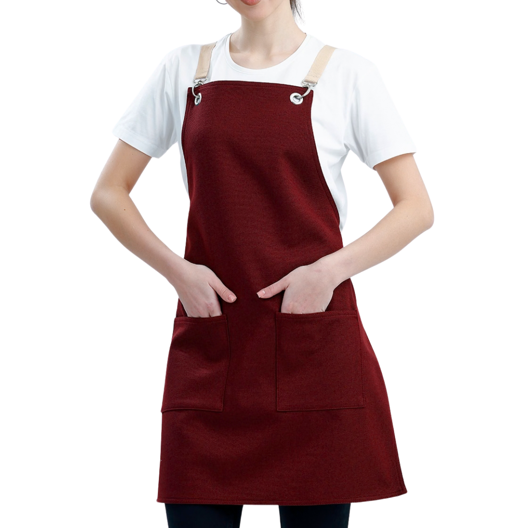 Berlin Önlük - Bordo