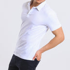 Beyaz Polo Yaka T-shirt