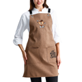 Hazır Nakışlı Önlükler - Life Begins After Coffee Sele