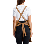 Hazır Nakışlı Önlükler - Kahve Kruvasan