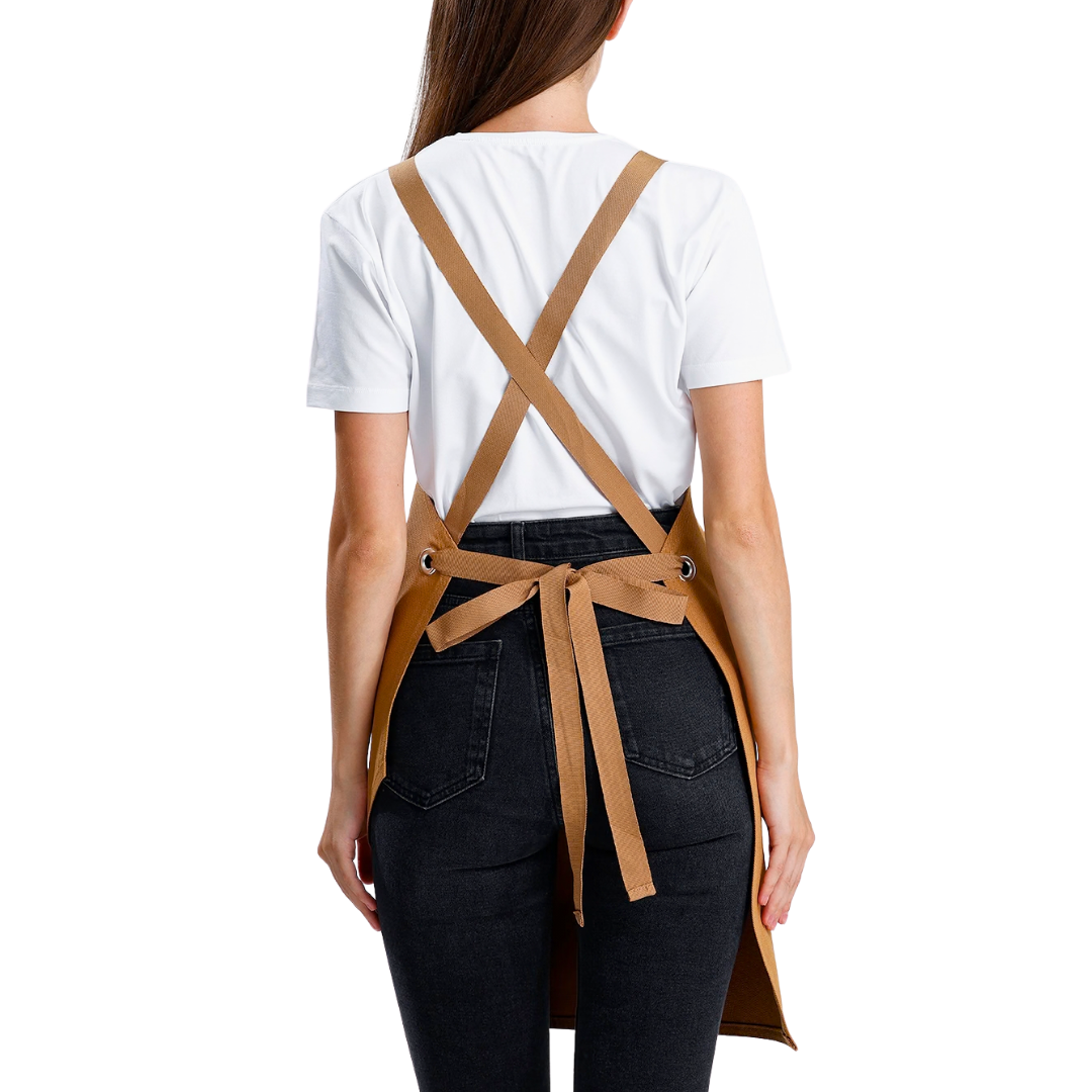 Temalı Önlükler - Kahve Kruvasan