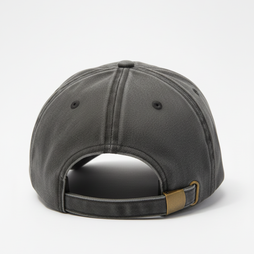 Antrasit Yıkamalı Gabardin Şapka