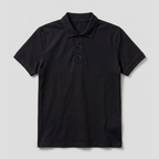 Siyah Polo Yaka T-shirt