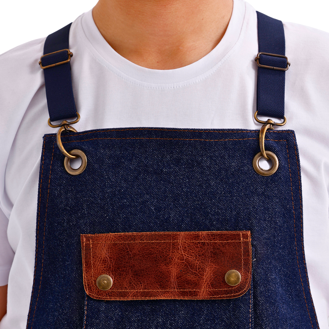 Prag Önlük - Mavi Kot (Denim)