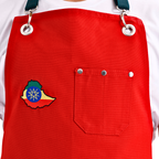 Ethiopia Önlük - Canlı Kırmızı