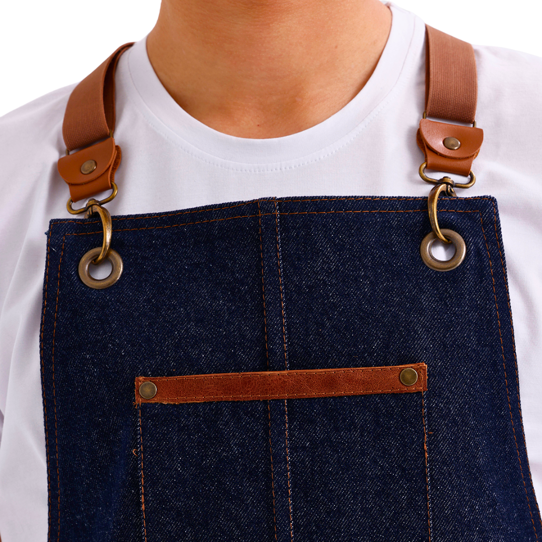 Paris Önlük - Mavi Kot (Denim)