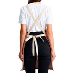 Hazır Nakışlı Önlükler - Dondurma Kırmızıbej