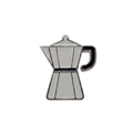 Kahve Temalı Rozetler - Moka Pot