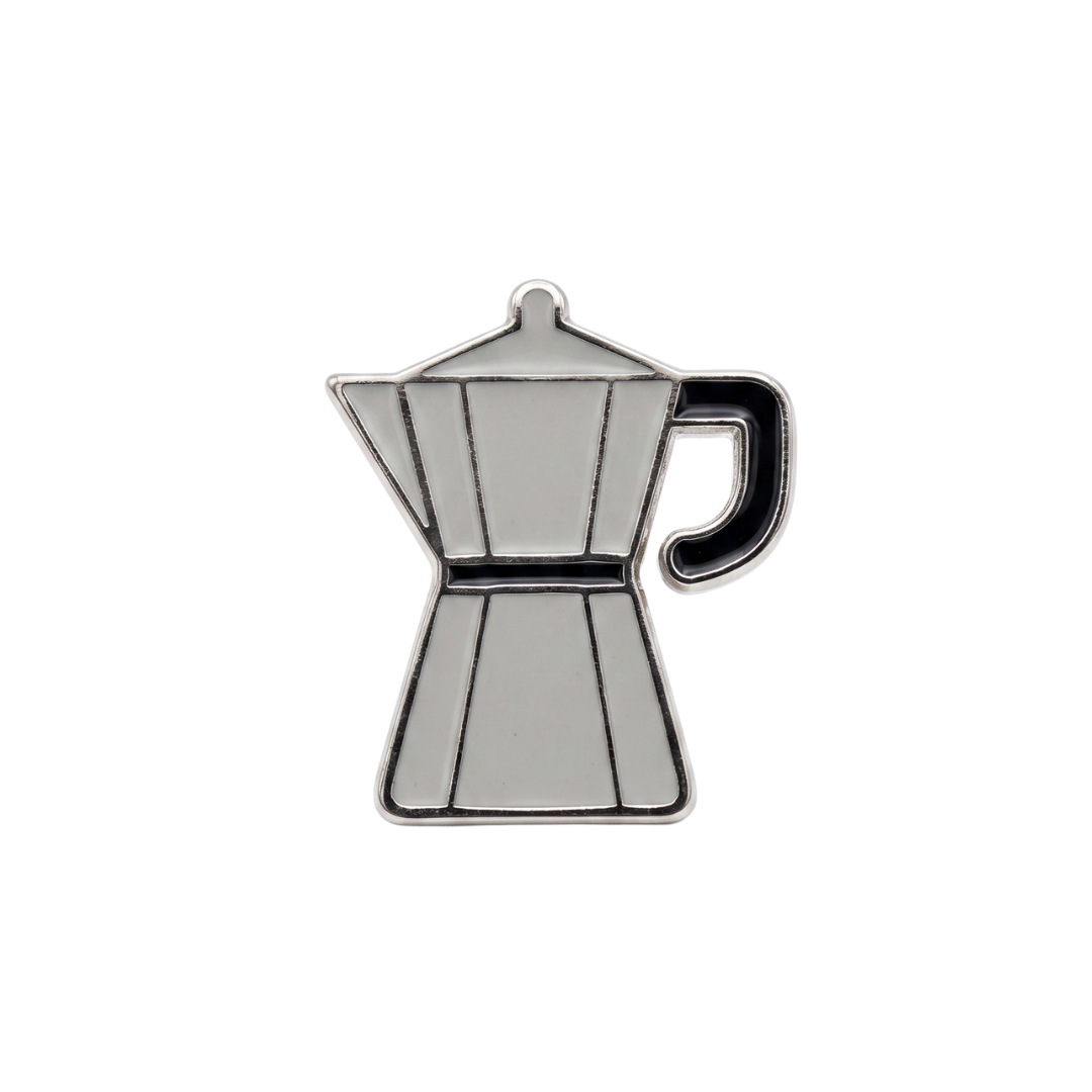 Kahve Temalı Rozetler - Moka Pot
