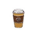 Kahve Temalı Rozetler - Coffee Cup
