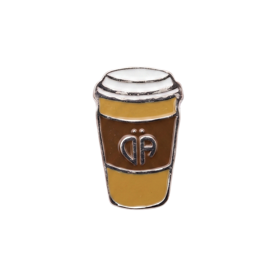 Kahve Temalı Rozetler - Coffee Cup