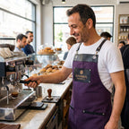 Amsterdam Önlük - Patlıcan Moru