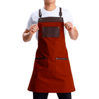 Amsterdam Önlük - Şarap Kırmızısı
