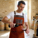 Amsterdam Önlük - Şarap Kırmızısı