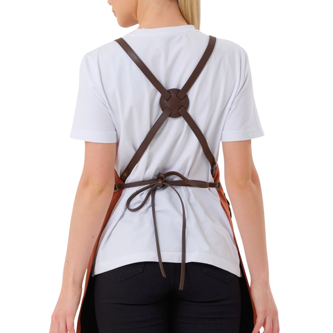 İstanbul Önlük - Yanık Turuncu