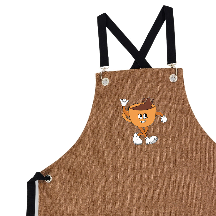 Life Begins After Coffee Önlük  - Sele