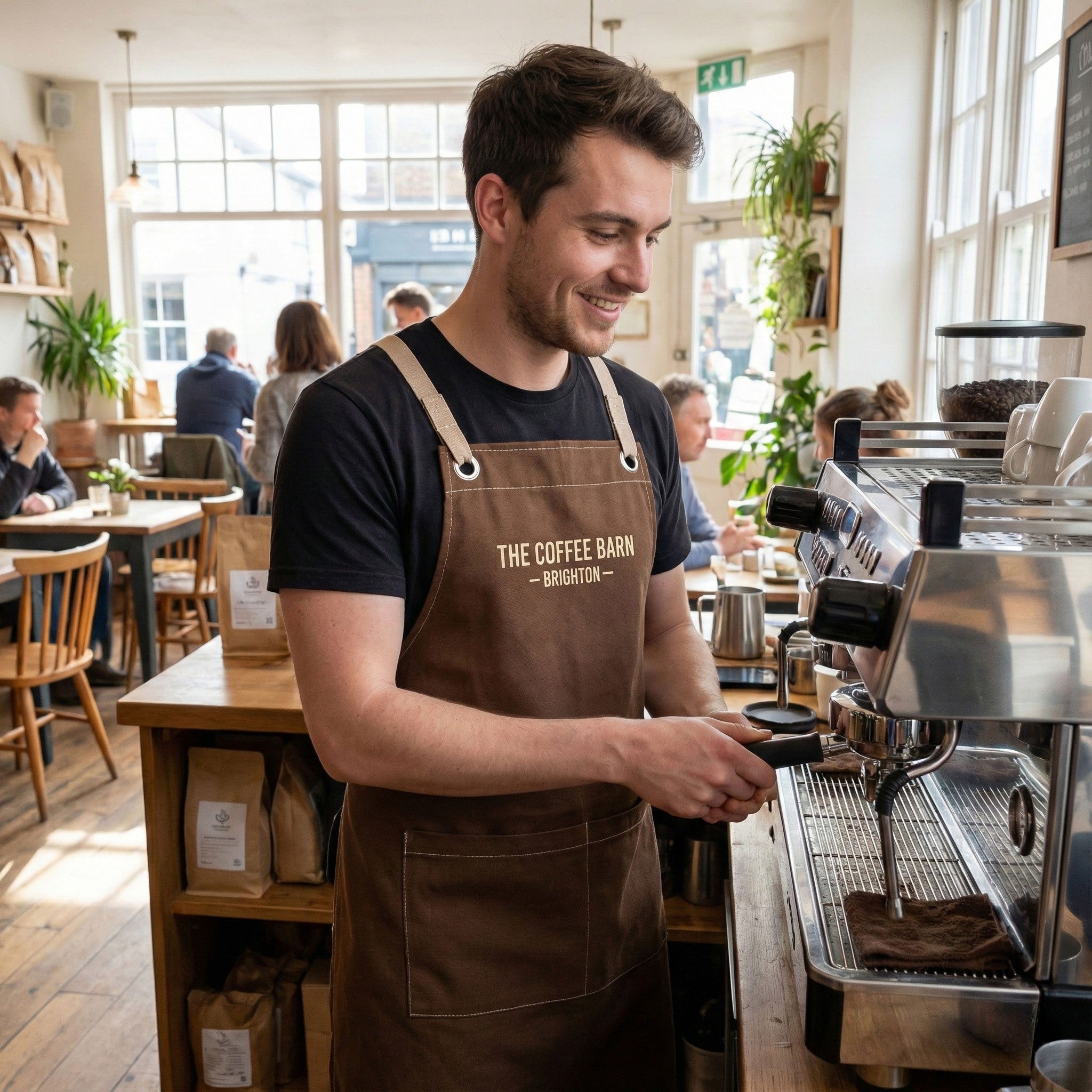 Napoli Önlük - Kahverengi