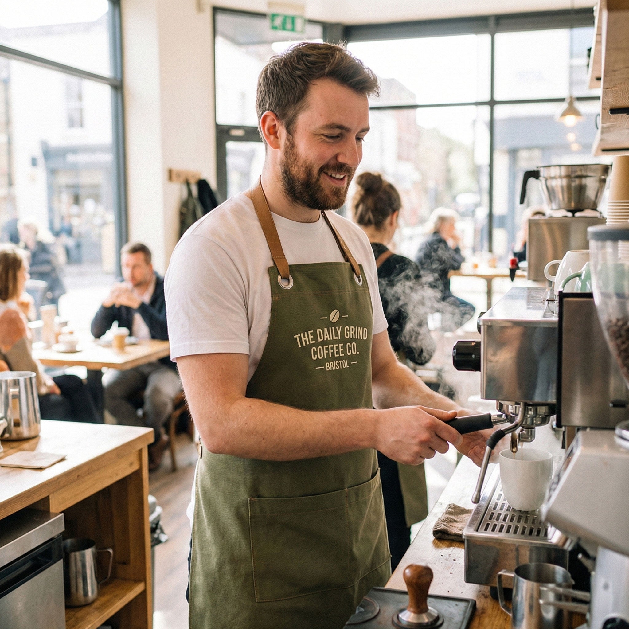 Napoli Önlük - Zeytin Yeşili