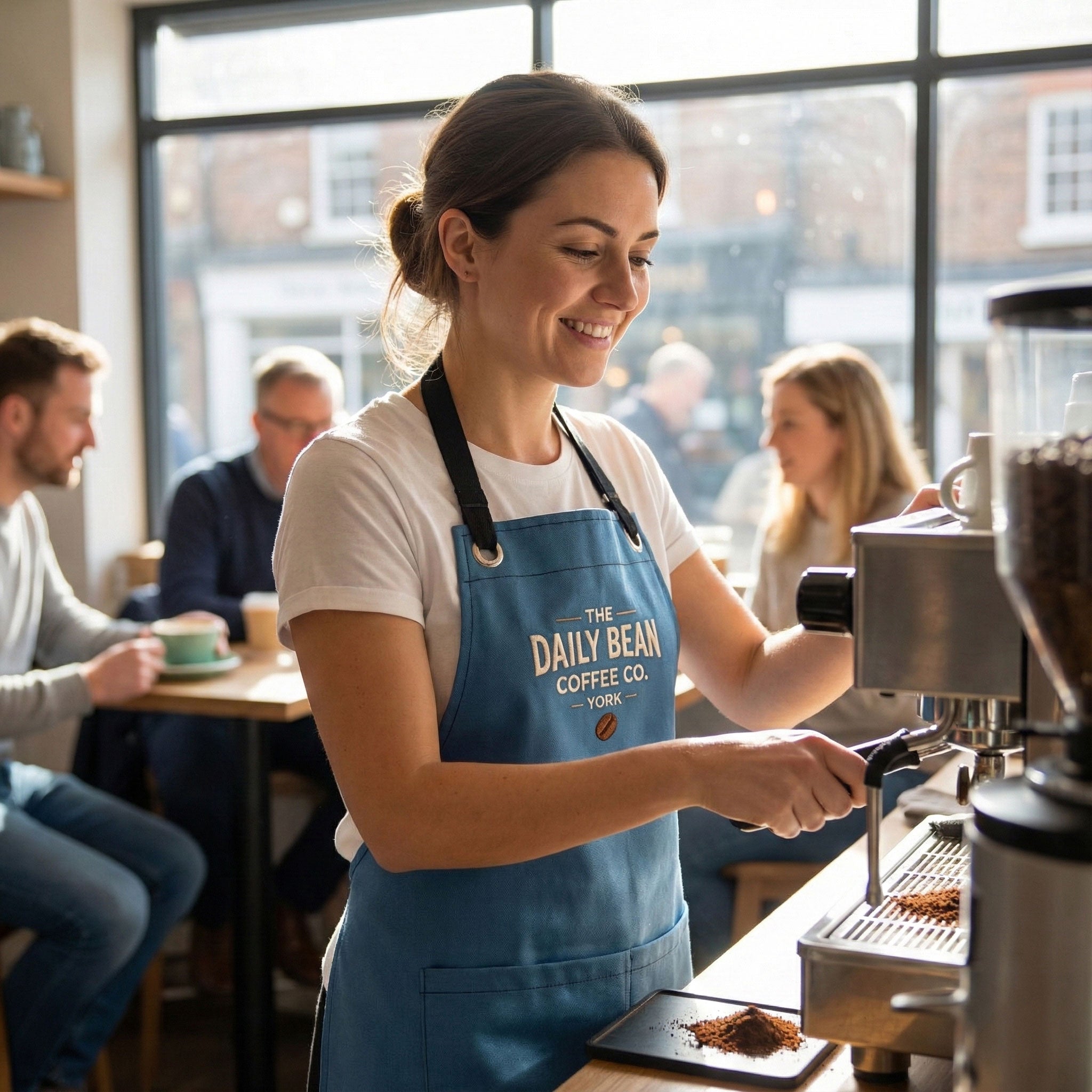 Napoli Önlük - Çelik Mavisi