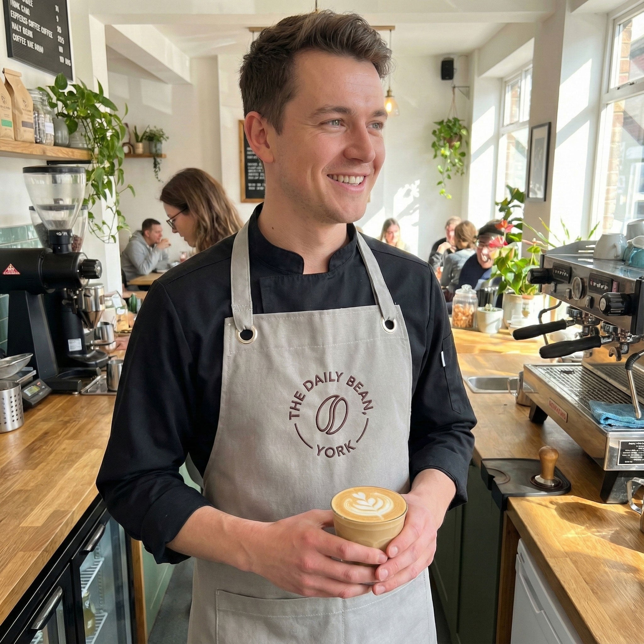 Napoli Önlük - Taş Gri