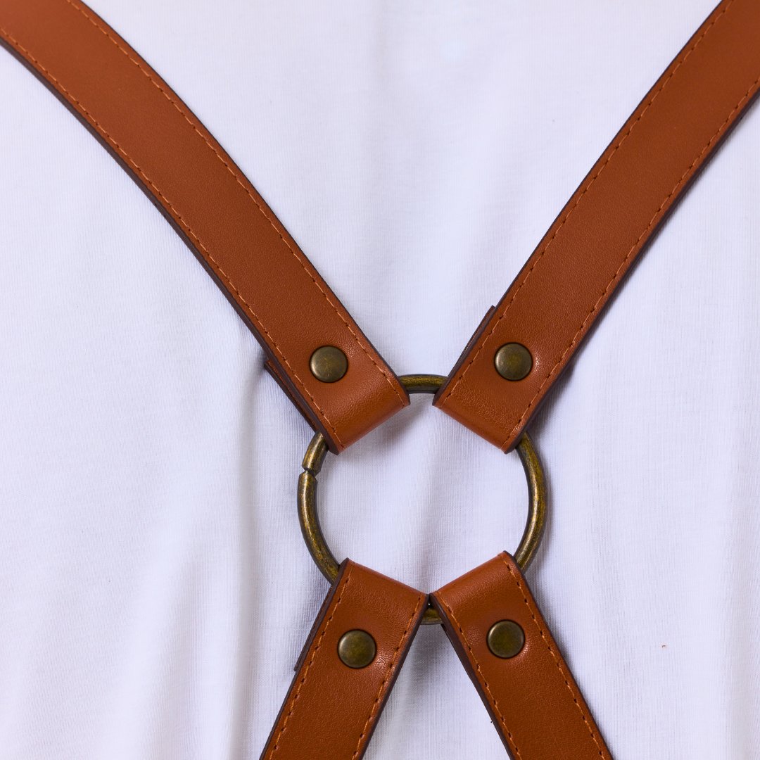 New York Önlük - Siyah Kot (Denim)