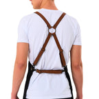 New York Önlük - Siyah Kot (Denim)