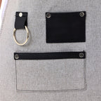 New York Önlük - Gümüş Gri