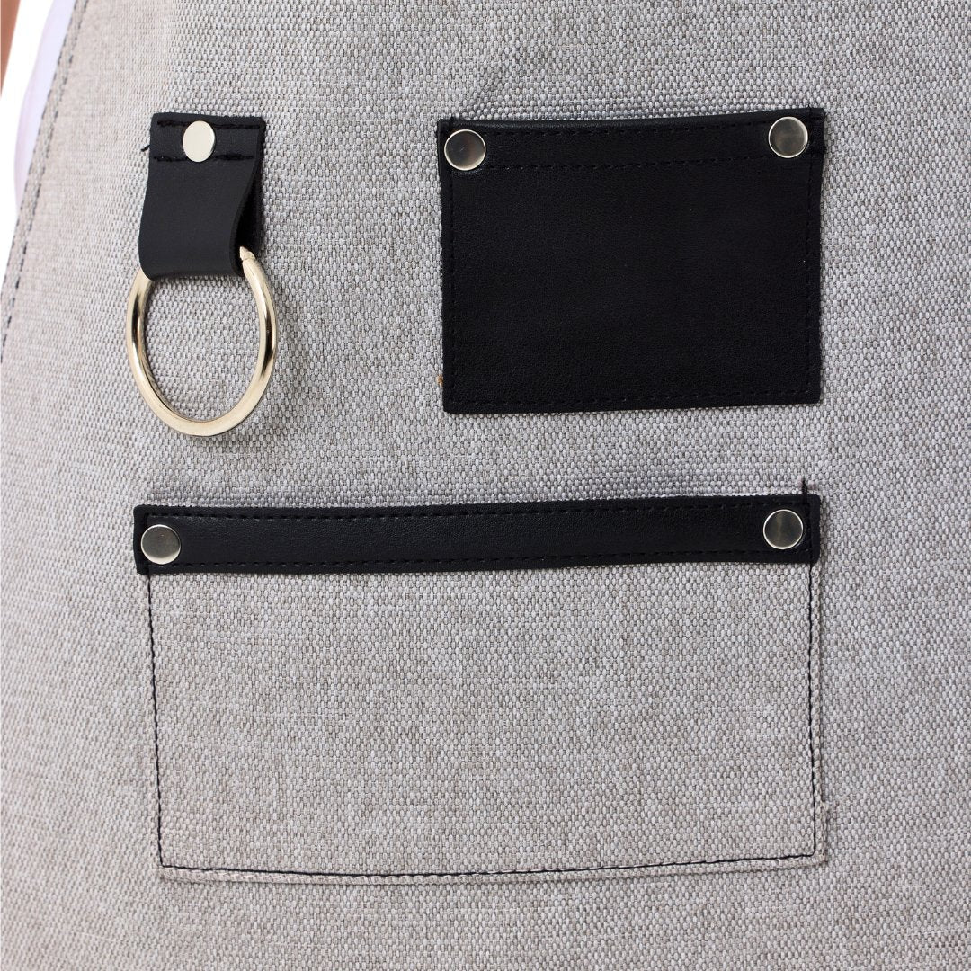 New York Önlük - Gümüş Gri