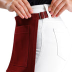 Riga Bistro Önlük - Şarap Kırmızısı