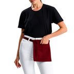 Riga Bistro Önlük - Şarap Kırmızısı